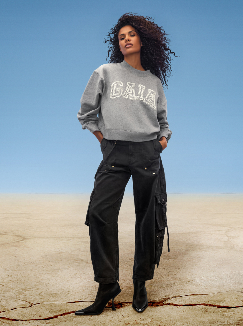 The Cropped Logo Sweatshirt