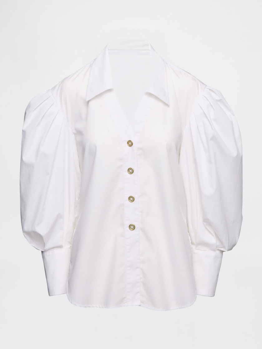 The Open-Back White Shirt